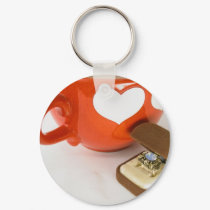 Simple Wedding Proposal keychains by WeddingPostage Simple Wedding Proposal keychains
