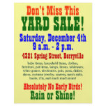 Simple Yard Sale Flyer