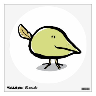 simple yellow bird