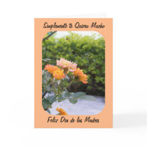 Simplemente te quiero mucho feliz dia de las madre cards