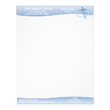 Simplicity Blue Letterhead