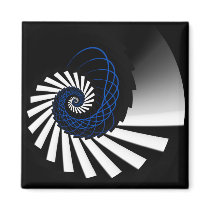 Simplicity Blue Magnet