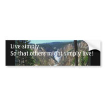 Simplicity bumper stickers by MaritDW Simplicity bumper stickers