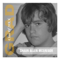 Simplicity Grad Photo Announcement & Invite