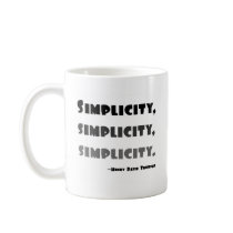 Simplicity mugs by nrmann Simplicity mugs