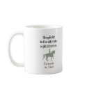 Simplicity Quote With Dressage Horse mugs by dogsandhorses Simplicity Quote With Dressage Horse mugs