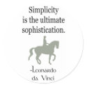 Simplicity Quote With Dressage Horse stickers by dogsandhorses Simplicity Quote With Dressage Horse stickers