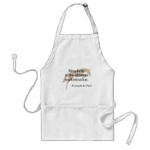 Simplicity Quote With Jumper Horse Apron