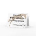 Simplicity Quote With Jumper Horse cards by dogsandhorses Simplicity Quote With Jumper Horse cards