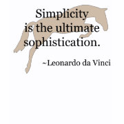Simplicity Quote With Jumper Horse Quote shirt