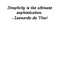 Simplicity t-shirts