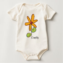 Simplify: A Whimsical Flower on an Organic t-shirts by traci_designs Simplify: A Whimsical Flower on an Organic t-shirts