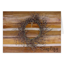 Simplify cards