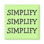 SIMPLIFY MAGNET