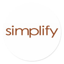 Simplify stickers by worldsfair Simplify stickers
