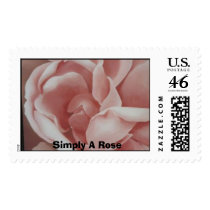 Simply A Rose postage by valery08 Simply A Rose postage