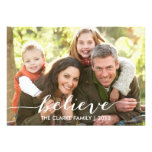 Simply Believe Holiday Photo Card