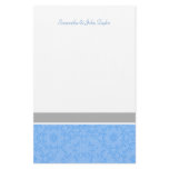 Simply Chic Personalized Stationery (Turquoise)