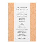 Simply Chic Wedding Ceremony Programs Custom Invite