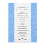 Simply Chic Wedding Ceremony Programs Personalized Invitations