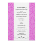 Simply Chic Wedding Ceremony Programs Announcements