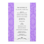 Simply Chic Wedding Ceremony Programs Custom Invitation