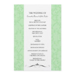 Simply Chic Wedding Ceremony Programs Custom Invitations