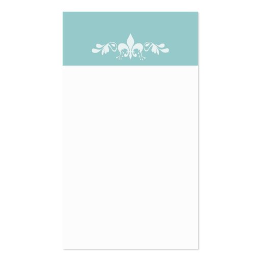 Simply Cute Charming Business Card Templates (back side)