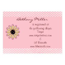 Simply Daisey Gift Registry Card Business Card Templates