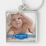 Simply Elegant Mommy's Keychain (blue)