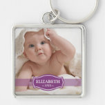 Simply Elegant Mommy's Keychain (purple)