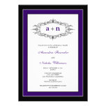 Simply Elegant Rehearsal Dinner Invitation (royal)