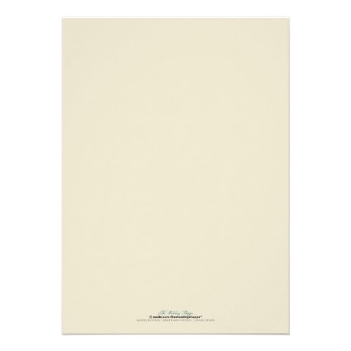 Simply Elegant Wedding Invitation (olive)