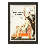 Simply Fabulous Art Deco Party Personalized Invitation