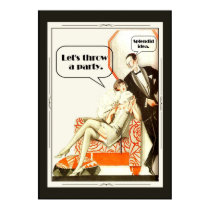 Simply Fabulous Vintage 1920s Art Deco Party Print