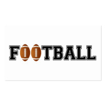 Simply Football Business Card Templates