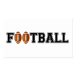 Simply Football Business Card Templates