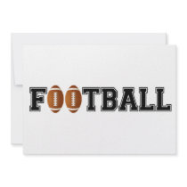 Simply Football Invitation