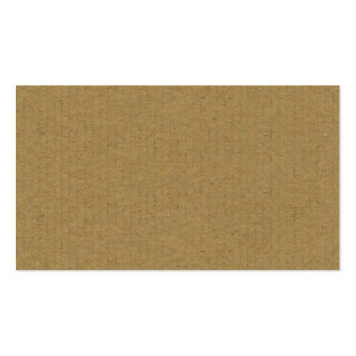 Simply Kraft Calling Card Business Card Templates (back side)