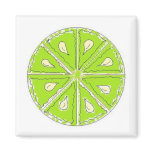 Simply Lime Fridge Magnets