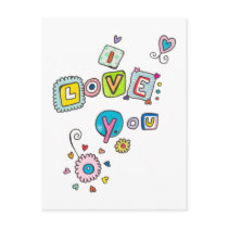 Simply Love Postcard