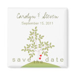 Simply Love Tree - Save the Date Magnet