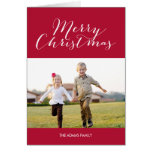 Simply Merry Holiday Photo Card cards