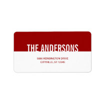 Simply Modern Address Labels