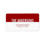 Simply Modern Address Labels