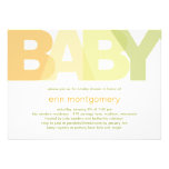 Simply Modern Baby Shower Invitation - Neutral invitations