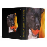 Simply Orange Dog Art Binder Album