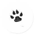 Simply pawtastic! stickers