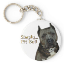 Simply PitBull Key Chain