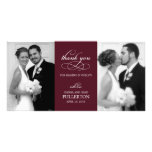 Simply Pretty Wedding Thank You Photo Cards photo cards
